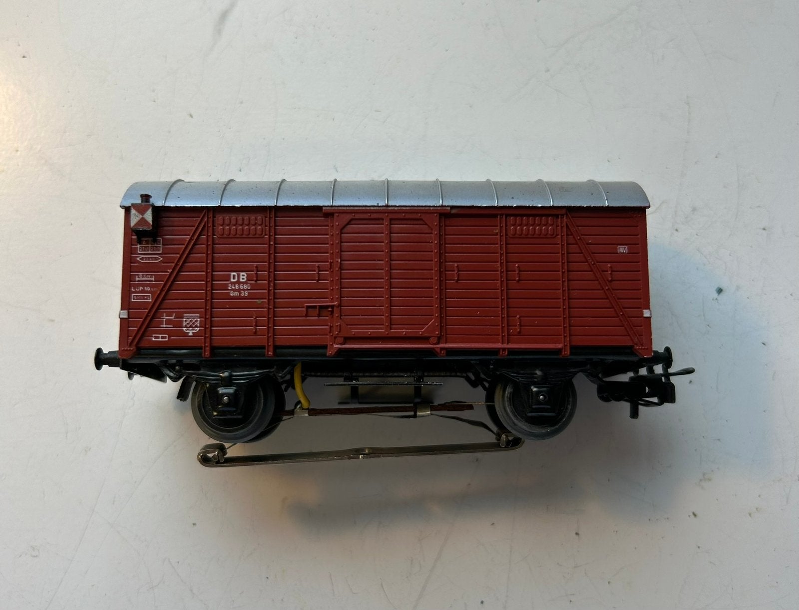 Märklin 4506 DB Gesloten Goederenwagon met verlichting, Wisselstroom, Gebruikt, Verzenden, Wagon