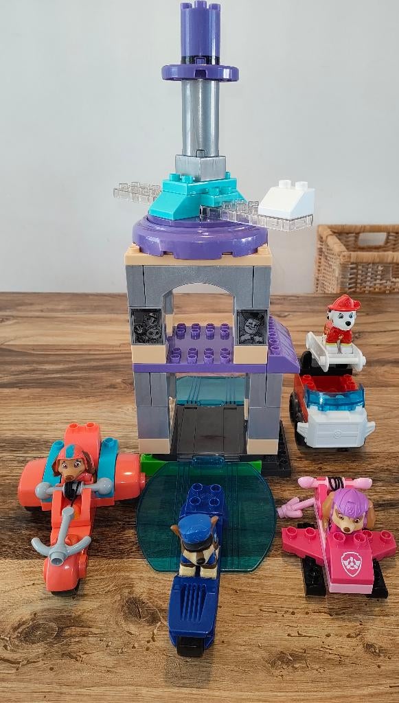 Mega Bloks Paw Patrol Ride & Rescue Voertuigenpakket, Ophalen of Verzenden, Gebruikt, Megabloks