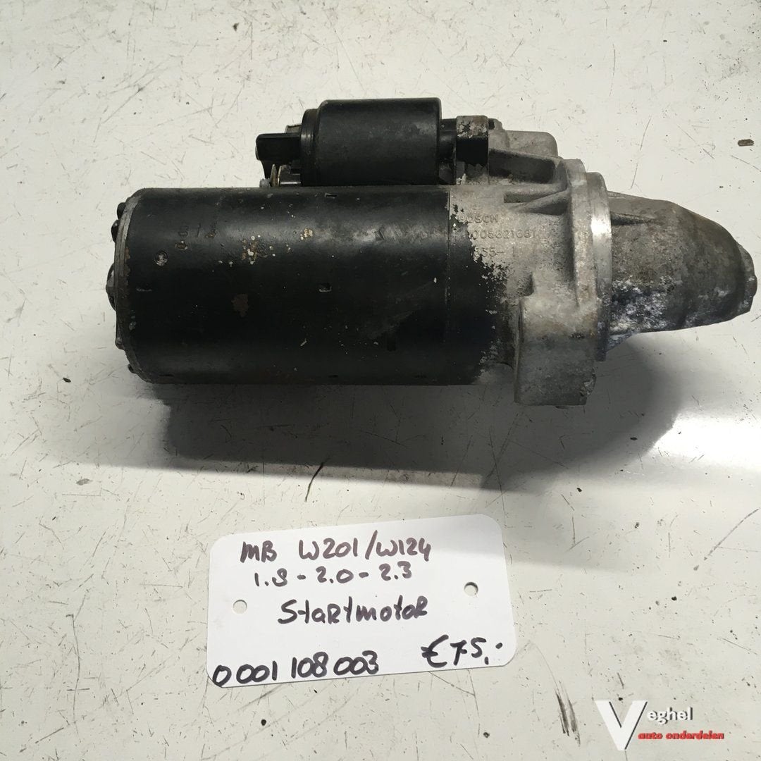 Mercedes W201 W124 1.8 2.0 2.3  Startmotor 0 001 108 003, Auto-onderdelen, Gebruikt, -, -, Ophalen of Verzenden