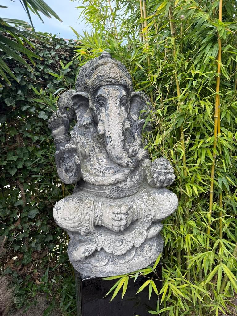 Ganesha 100cm, Tuin en Terras, Tuinbeelden, Ophalen of Verzenden, Zo goed als nieuw