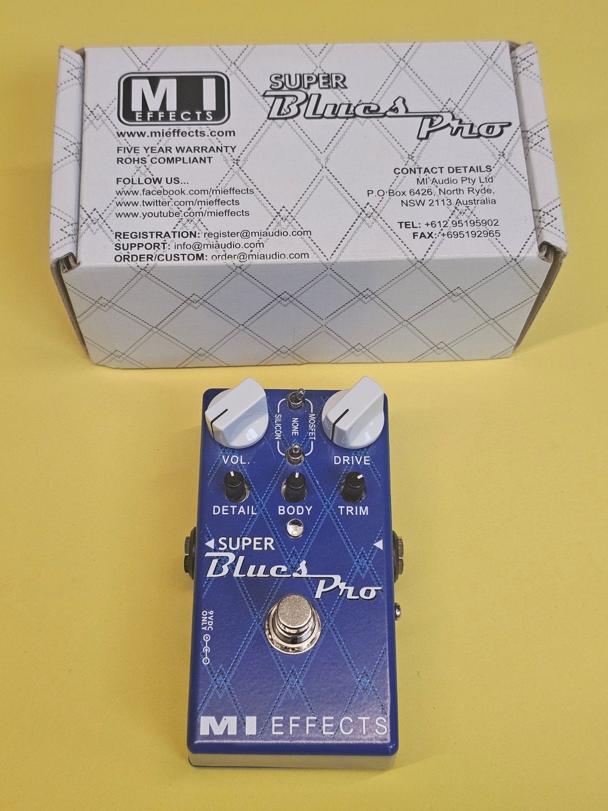 MI Effects Super Blues Pro Overdrive
