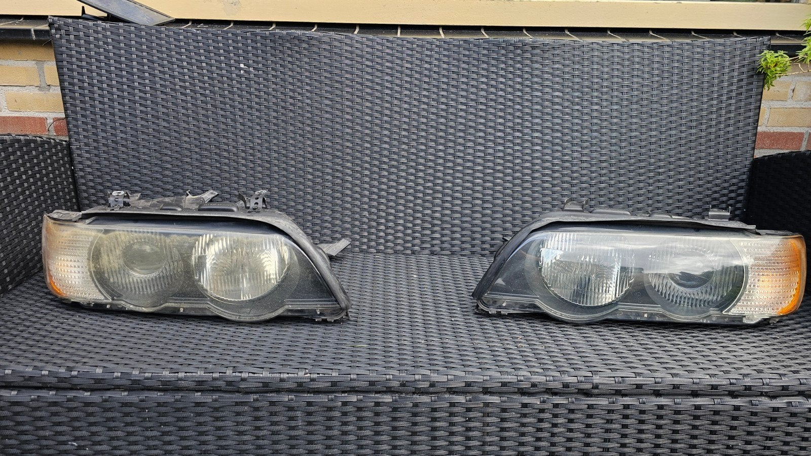 BMW X5 E53 Koplampen Set (Links & Rechts), Auto-onderdelen, Ophalen of Verzenden, Gebruikt, BMW