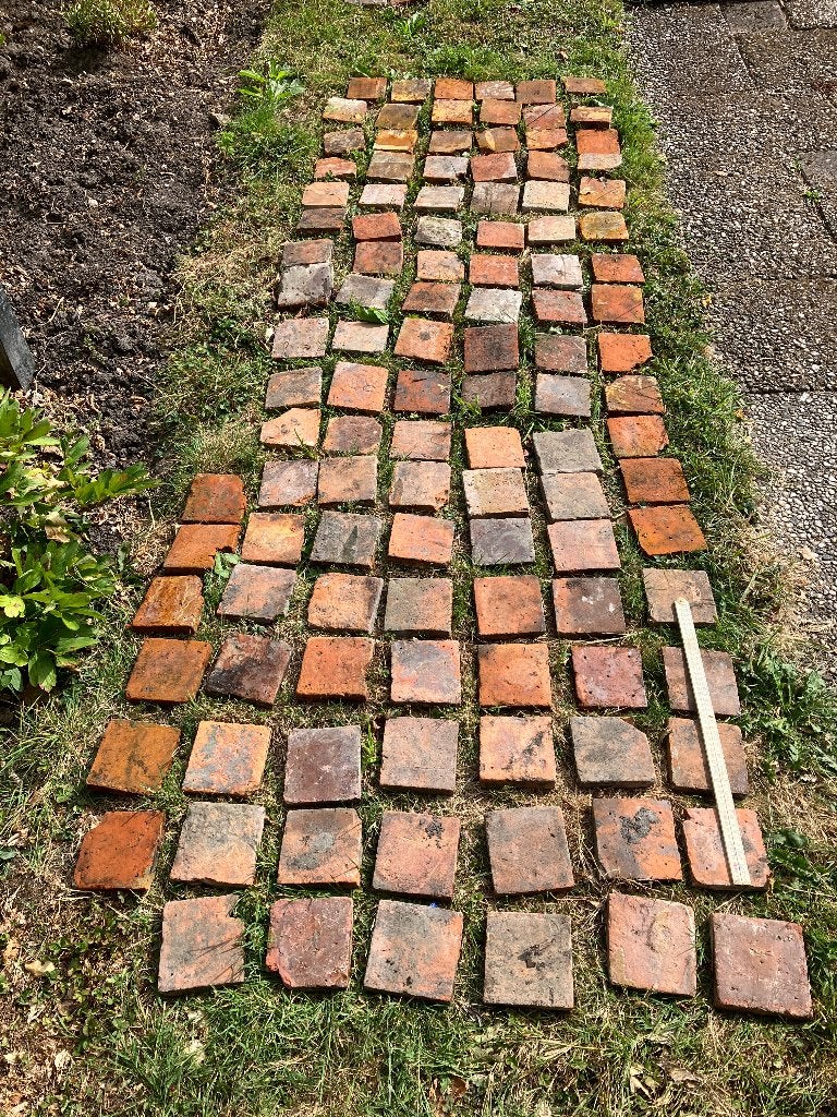 plavuizen diverse afmetingen +/- 145 stuks, Ophalen, 30 cm of meer, Steen of Klei, Minder dan 50 cm
