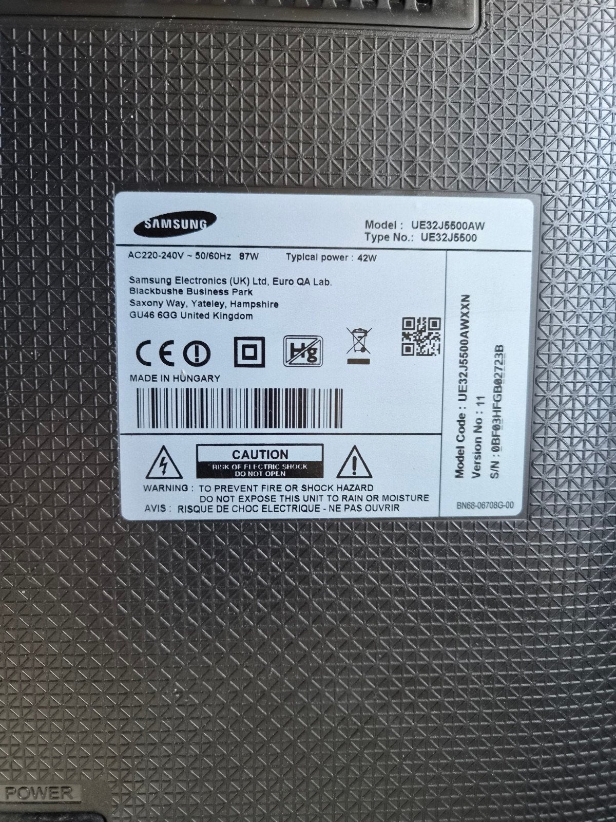 Samsung UE32J5500AW 32 inch Full HD Smart TV, Ophalen, 50 Hz, 80 tot 100 cm, Samsung