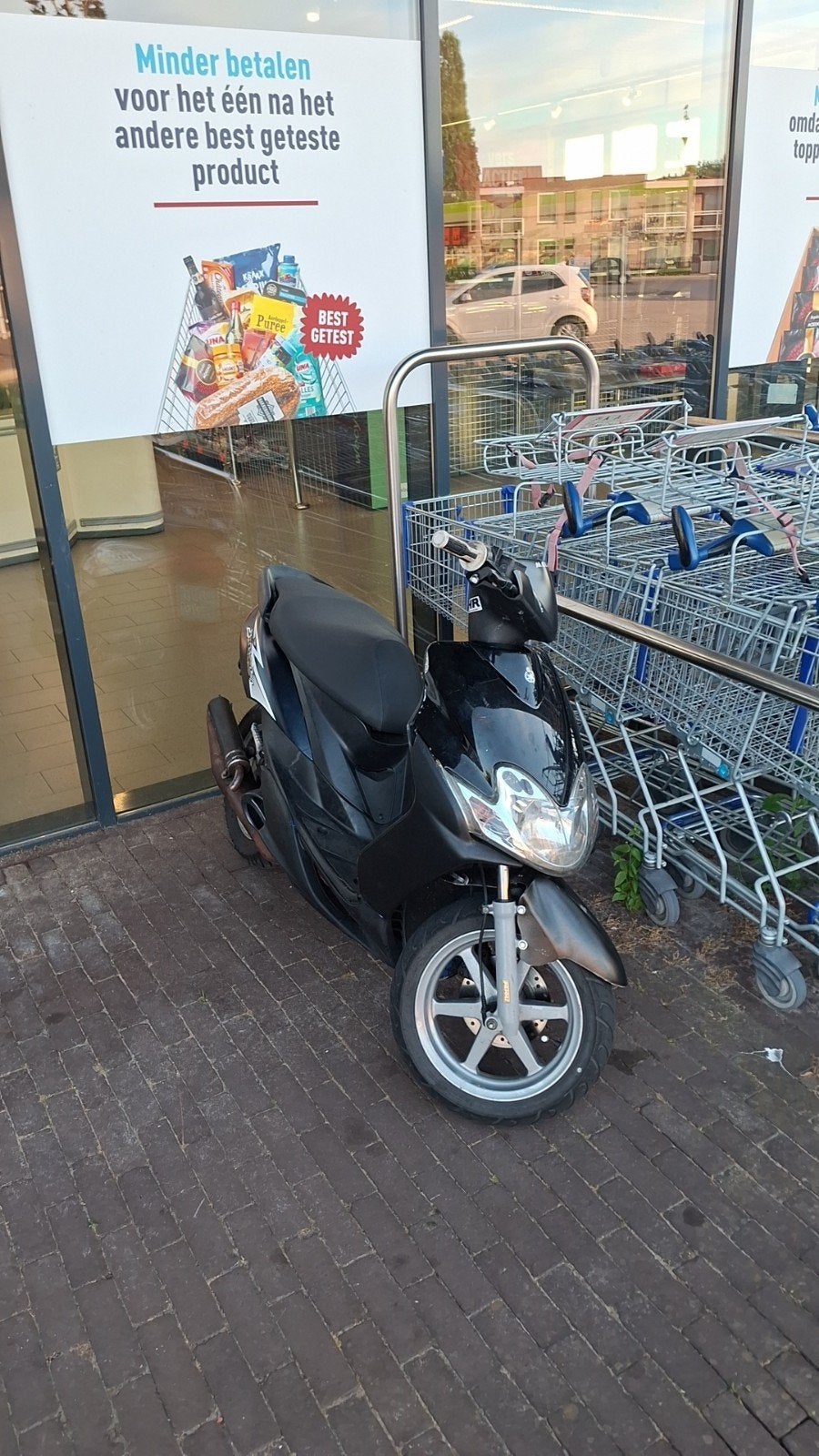 Yamaha jog r 70cc, Ophalen, Tweetakt