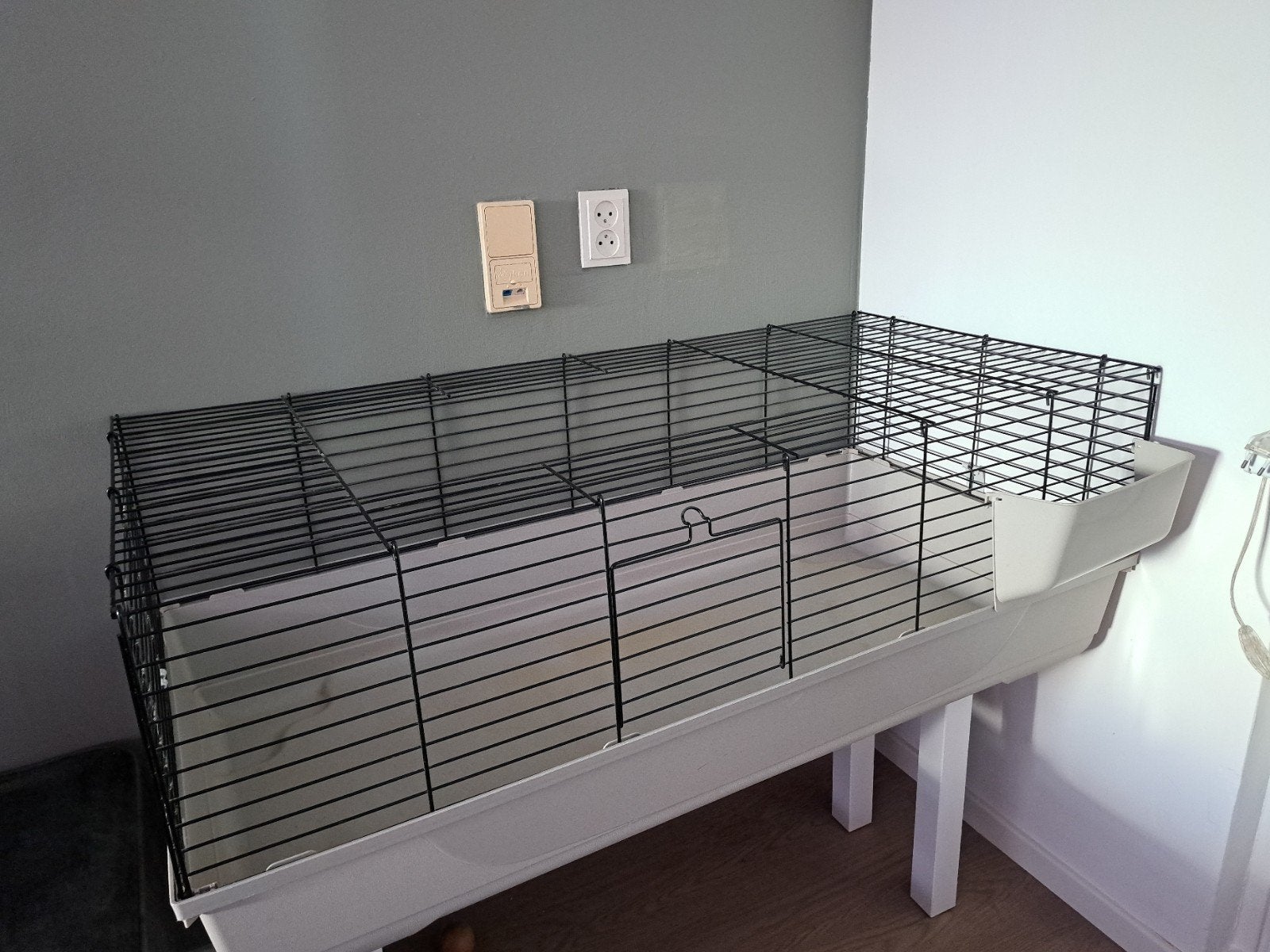 Cavia /konijnenhok 56.5x117cm, Dieren en Toebehoren, Knaagdieren en Konijnen | Hokken en Kooien, Ophalen, Kooi, Cavia, Minder dan 60 cm