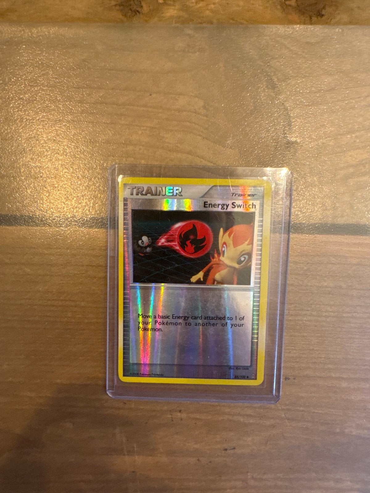 Pokemon Trainer Energy Switch Kaart - Goede Staat, Ophalen of Verzenden, Gebruikt, Losse kaart, Foil