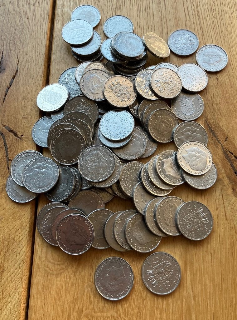 1 kilo rijksdaalders / 2,5 gld Juliana & Beatrix (>100 stuks, Ophalen, Koningin Beatrix, 2½ gulden, Setje