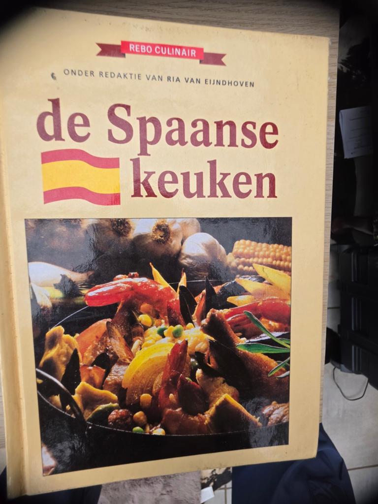 De Spaanse Keuken - Rebo Culinair Kookboek, Boeken, Kookboeken, Gelezen, Spanje, Ophalen of Verzenden, Ria van Eindhoven