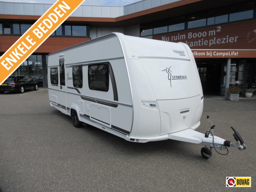 Fendt Tendenza 515 SG MET MOVER EN VOORTENT, Caravans en Kamperen, Rondzit, Schokbreker, Overige typen, Fendt