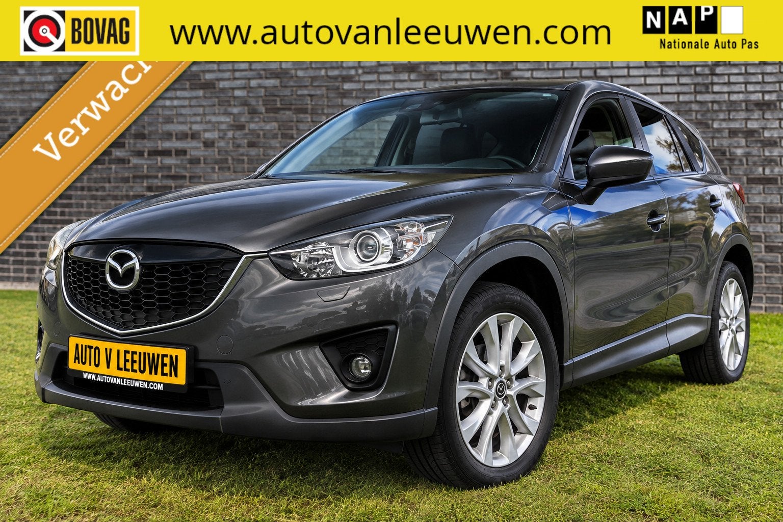 Mazda CX-5 2.0 GT-M 4WD BOSE/XENON/NAVI/LEDER/CAMERA/ETC.!, Automaat, Euro 5, 4 cilinders, Met garantie (alle)