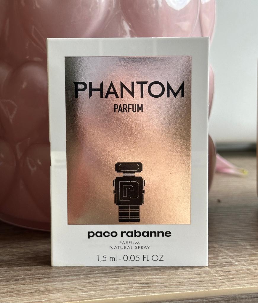 Paco Rabanne Phantom Parfum Tester 1.5 ml, Ophalen of Verzenden, Nieuw, Proef of Tester