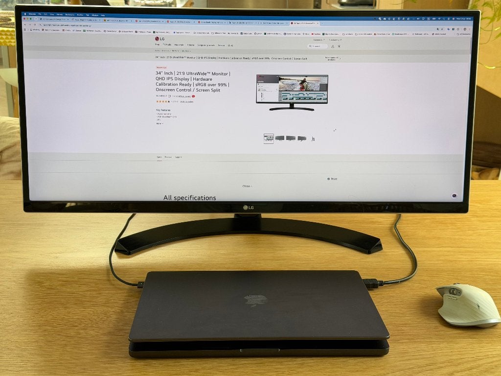 34" LG 21:9 Utrawide Monitor, IPS, Zo goed als nieuw, HDMI, 61 t/m 100 Hz