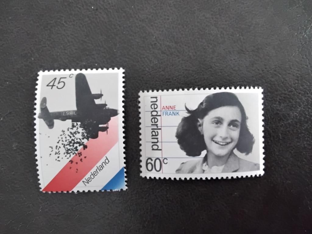 Nederland serie Anne Frank zegels 1980 postfris, Postzegels en Munten, Postzegels | Nederland, Verzenden, Na 1940, Postfris