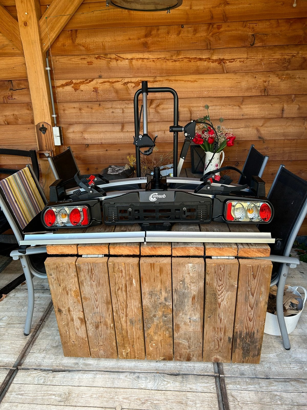 ANWB Trekhaak touring flex plus Fietsendrager voor 2 fietsen, Auto diversen, Ophalen, Zo goed als nieuw, Trekhaakdrager, Elektrische fiets