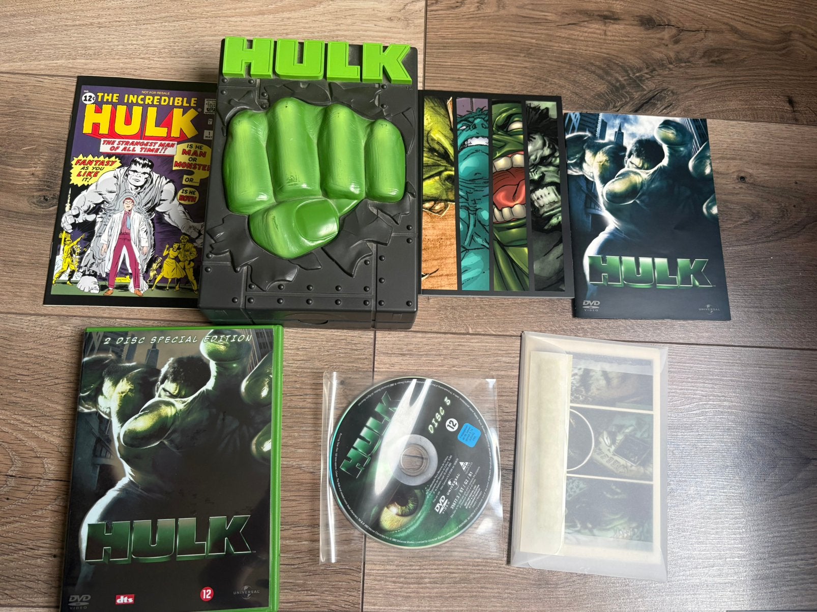 Hulk Collectors limited edition, Cd's en Dvd's, Alle leeftijden, Ophalen of Verzenden, Zo goed als nieuw