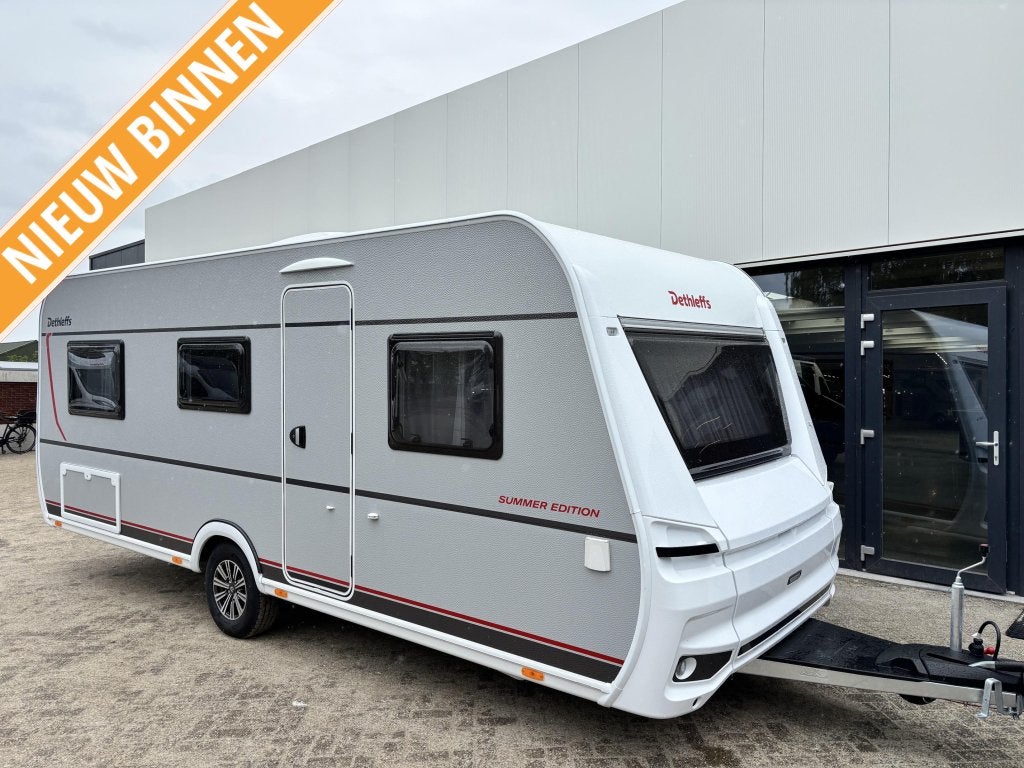 Dethleffs Summer Edition 510 LE Model 2027, Caravans en Kamperen, Caravans, Standaardzit, Bedrijf, Overige typen, Dethleffs
