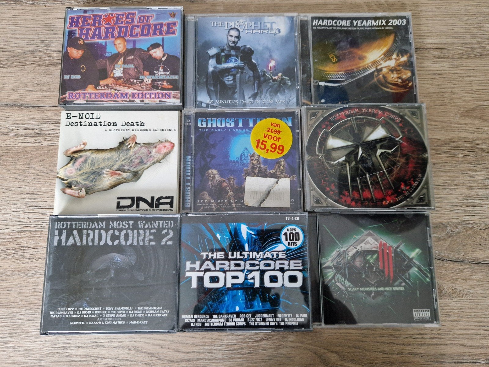 Hardcore cd's, Ophalen of Verzenden, Zo goed als nieuw