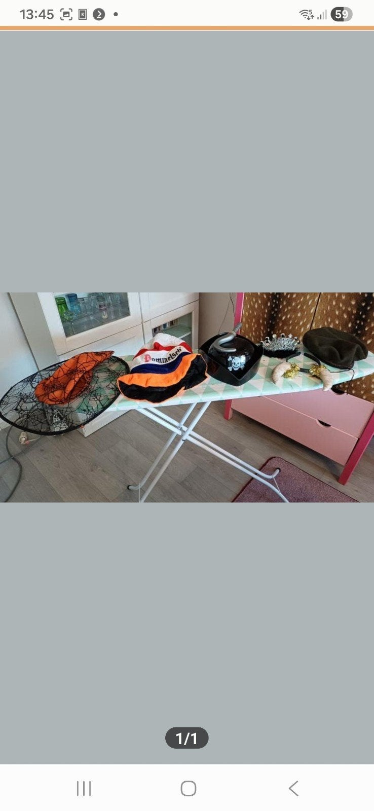 Carnaval feestartikelen, Ophalen