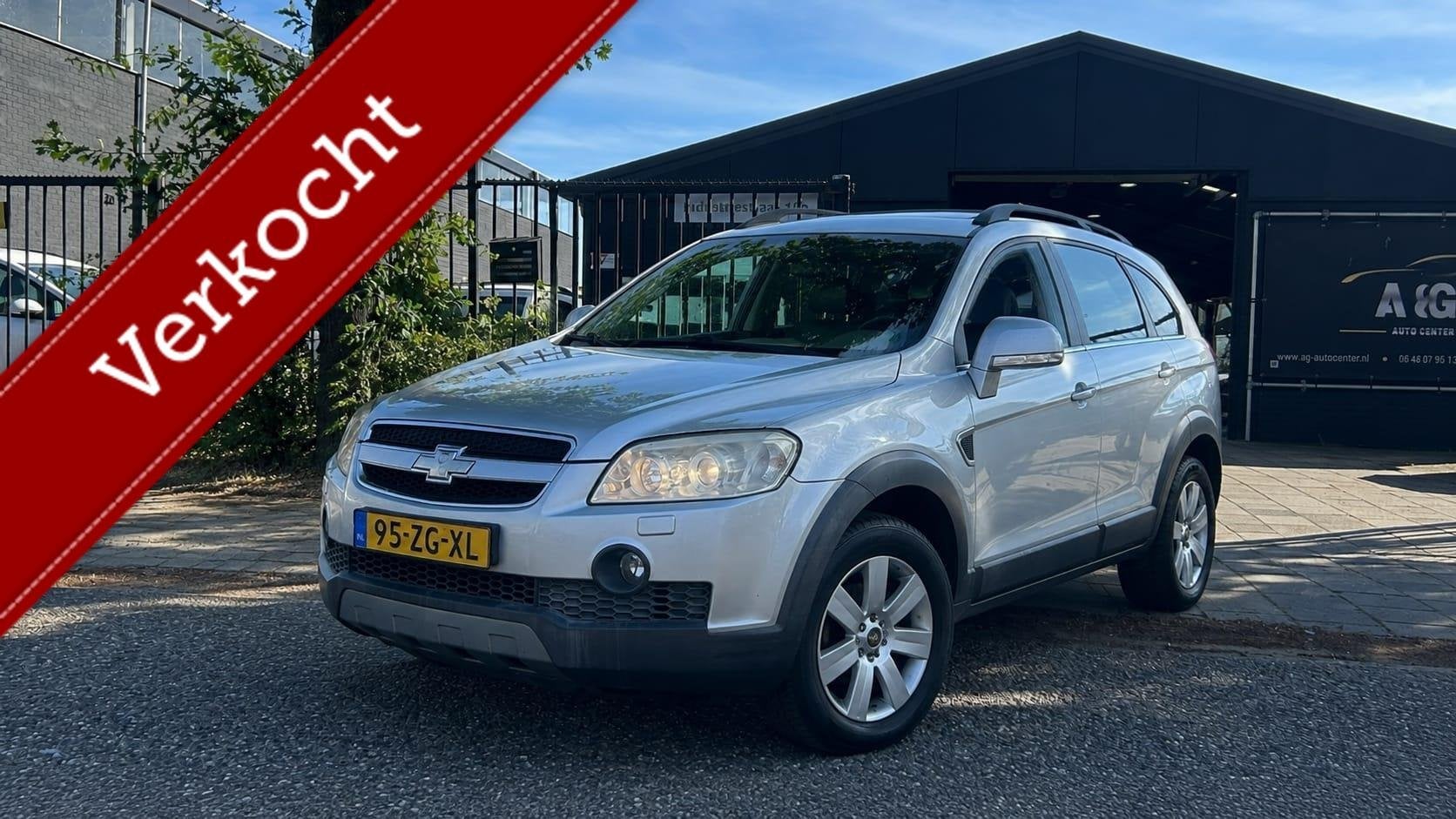 Chevrolet Captiva 2.0 VCDI/3e Eig/Airco/Sch.Dak/Leer/150 PK, Auto's, Automaat, Gebruikt, 4 cilinders, 150 pk