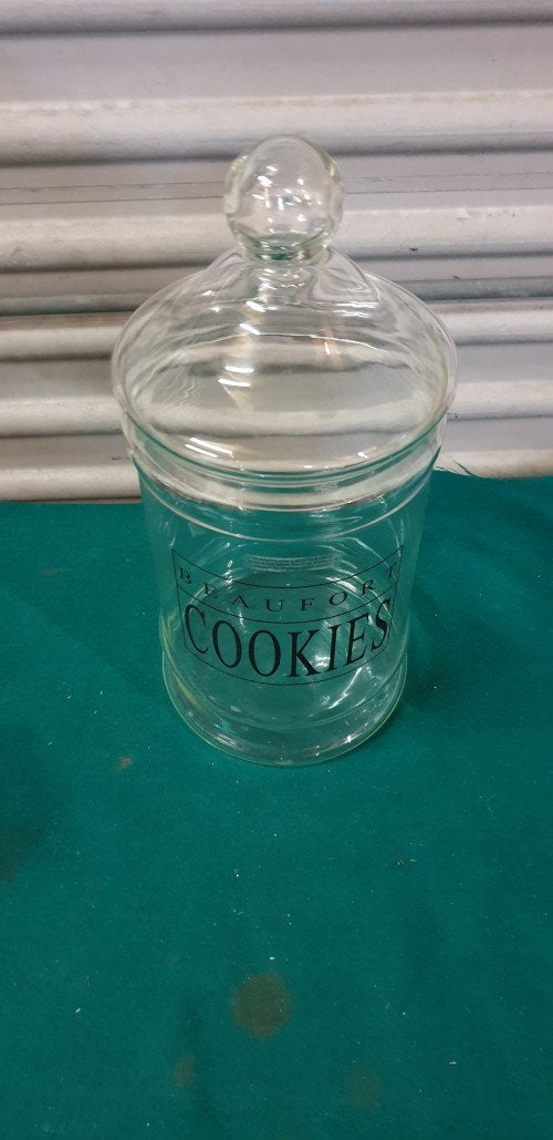 pot voor koekjes van glas, Ophalen of Verzenden, 'T Olde Gre-j, Info@toldegrej.nl, Endepoelstraat 20f Didam