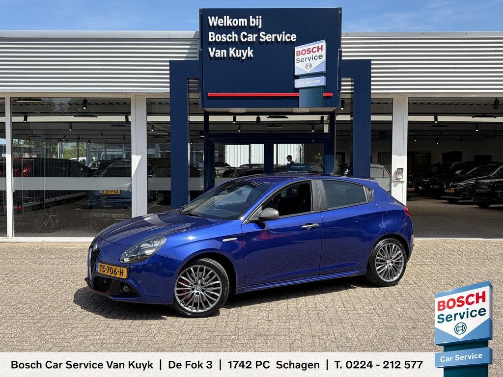 Alfa Romeo Giulietta 1.4 Turbo MultiAir Business Super / Aut, Euro 6, 4 cilinders, Blauw, Bedrijf