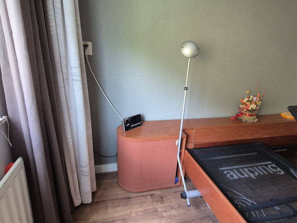 Auping bedaccessoires – kersenhoutkleur, Ophalen, Gebruikt, Tweepersoons, Overige maten