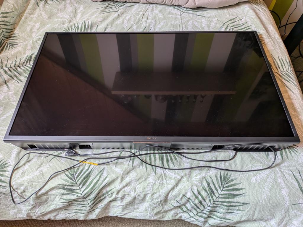Sony KD-49XD7005 TV met blauwe waas - voor reparatie, Ophalen, LED, 50 Hz, 4k (UHD)