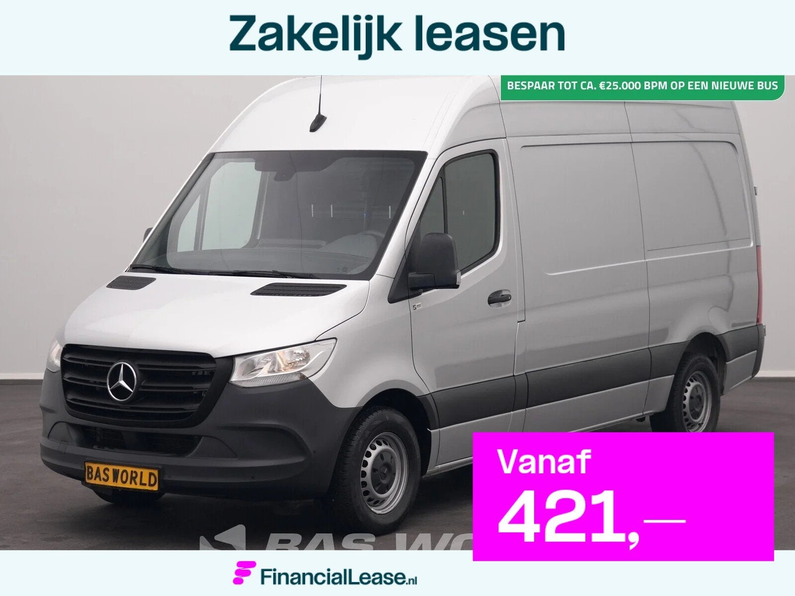 Mercedes Sprinter 315 CDI Automaat RWD L2H2 150PK Airco Came, Automaat, Stof, Gebruikt, Euro 6