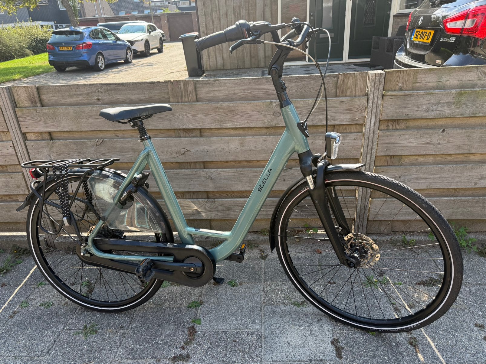 Zgan stella livorno 8 versn 57 frame 28 inc  schijfremmen, Versnellingen, 56 cm of meer, Zo goed als nieuw, Schijfrem