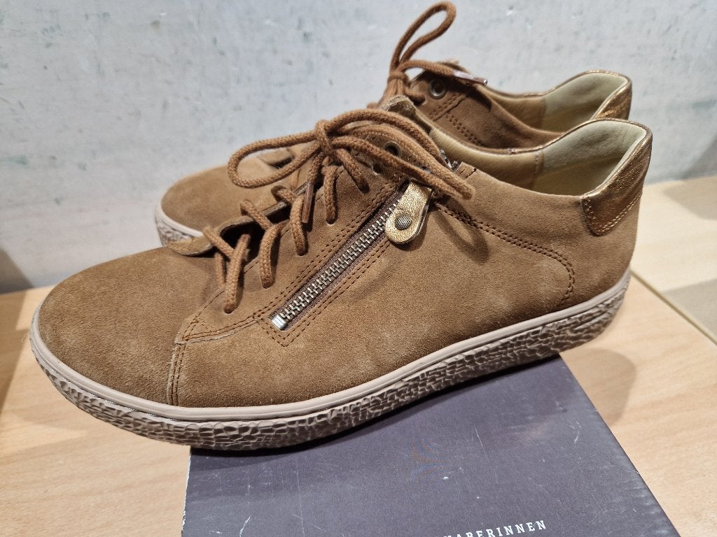 Hartjes sneakers dames 6,5K (39,5), Bruin, Ophalen of Verzenden, Hartjes, Sneakers of Gympen