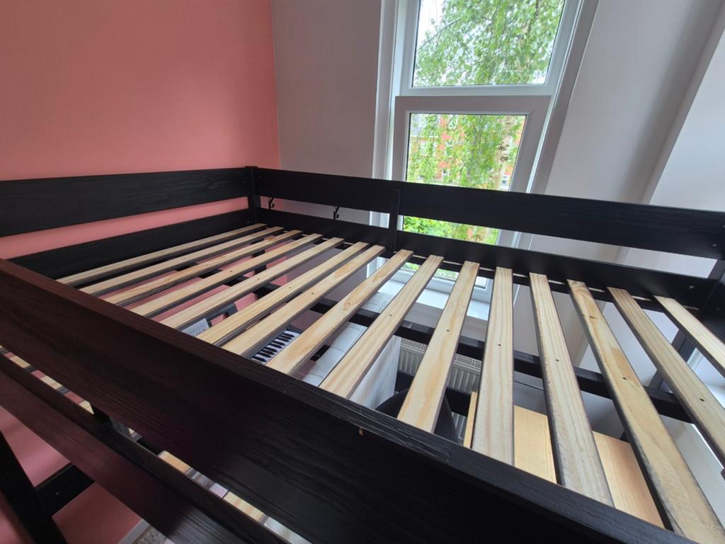 Hoogslaper Santos Leen Bakker, Huis en Inrichting, Slaapkamer | Stapelbedden en Hoogslapers, Ophalen, Gebruikt, Hoogslaper, Minder dan 160 cm