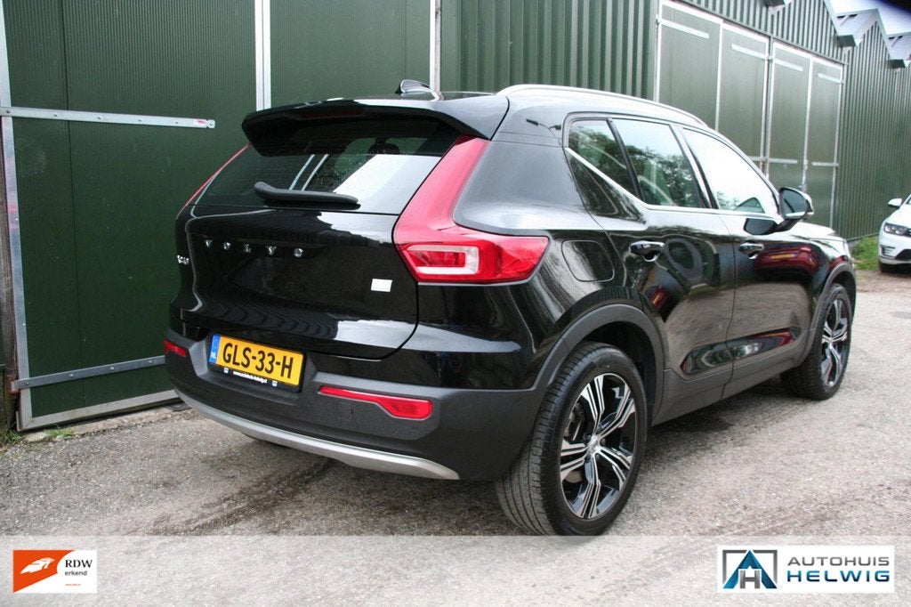 Volvo XC40 1.5 T5 Recharge Inscription LEER SPORTSTOELEN, NA, Auto's, Volvo, Zwart, Bedrijf, Hybride Elektrisch/Benzine, SUV of Terreinwagen