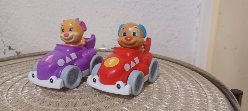 Leuke Mattel Fisher-Price auto's met hondjes, Ophalen of Verzenden, Gebruikt