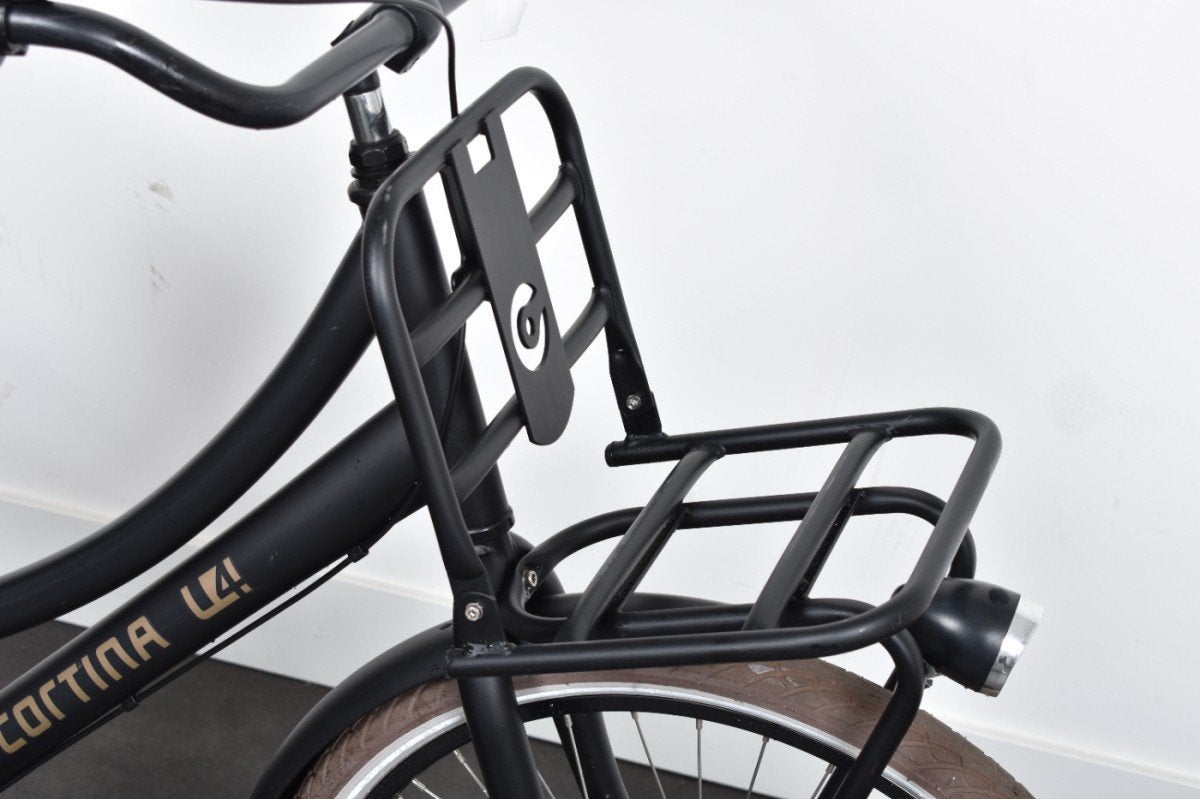 CORTINA U4 Transport Mini 24 inch Meisjes Jet Black Matt, Fietsen en Brommers, Fietsen | Meisjes, Ophalen, -, -, Versnellingen