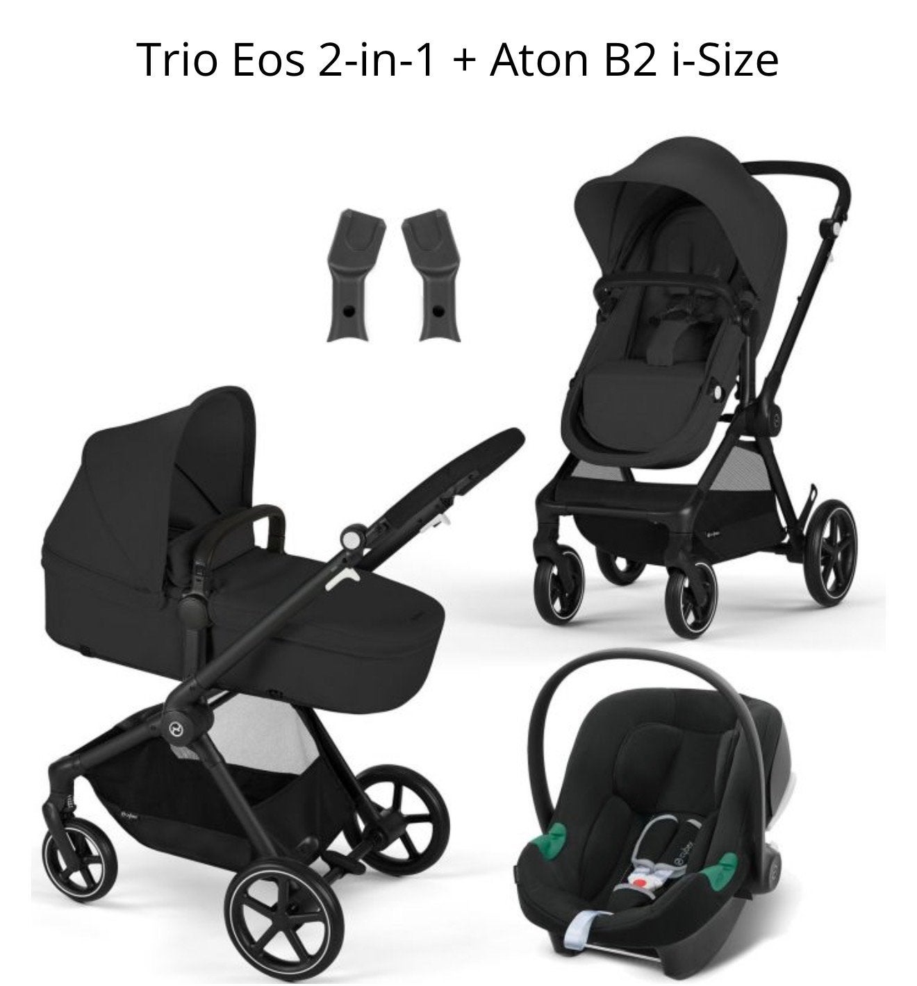Cybex Trio Eos 2-in-1 Combiwagen + Aton B2 i-Size Autostoel, Gebruikt, Combiwagen, Met autostoeltje, Ophalen