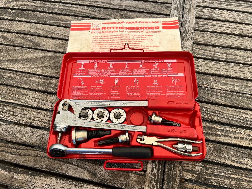 Rothenberger combi kit | expander en uithalerset, ;, Gebruikt, ;, ;