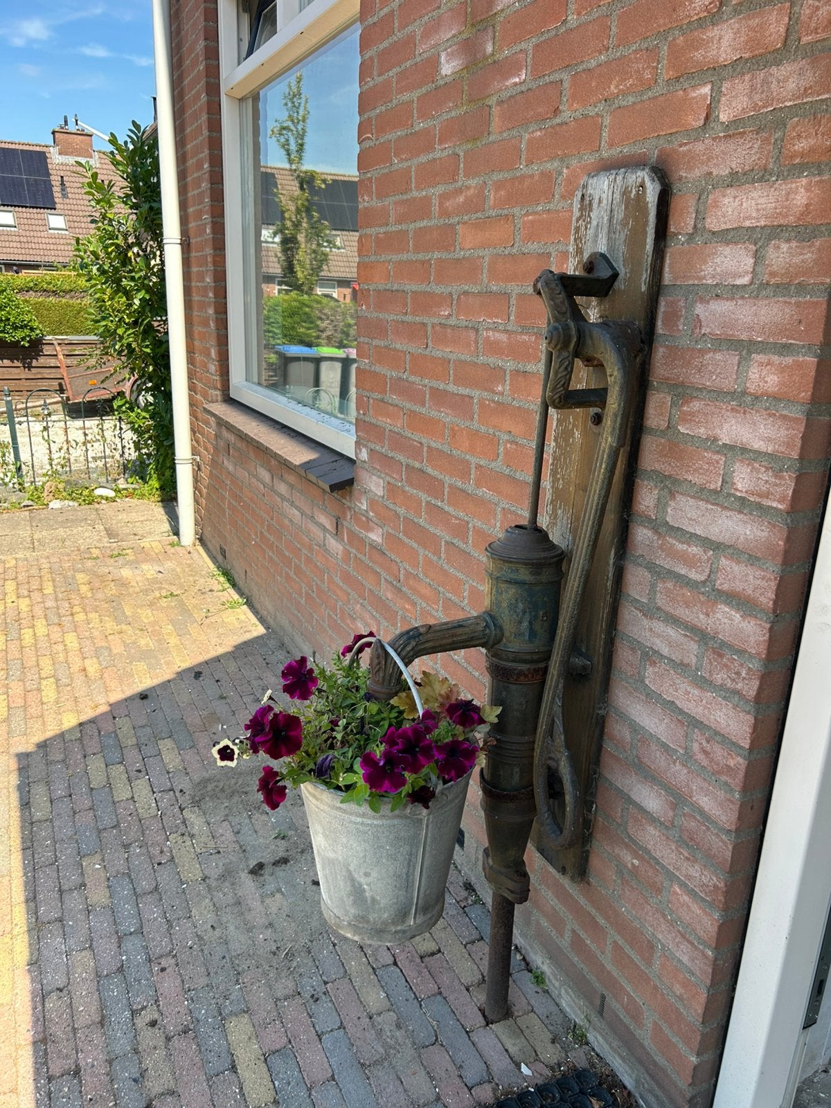 Sier Waterpomp, Ophalen, Gebruikt