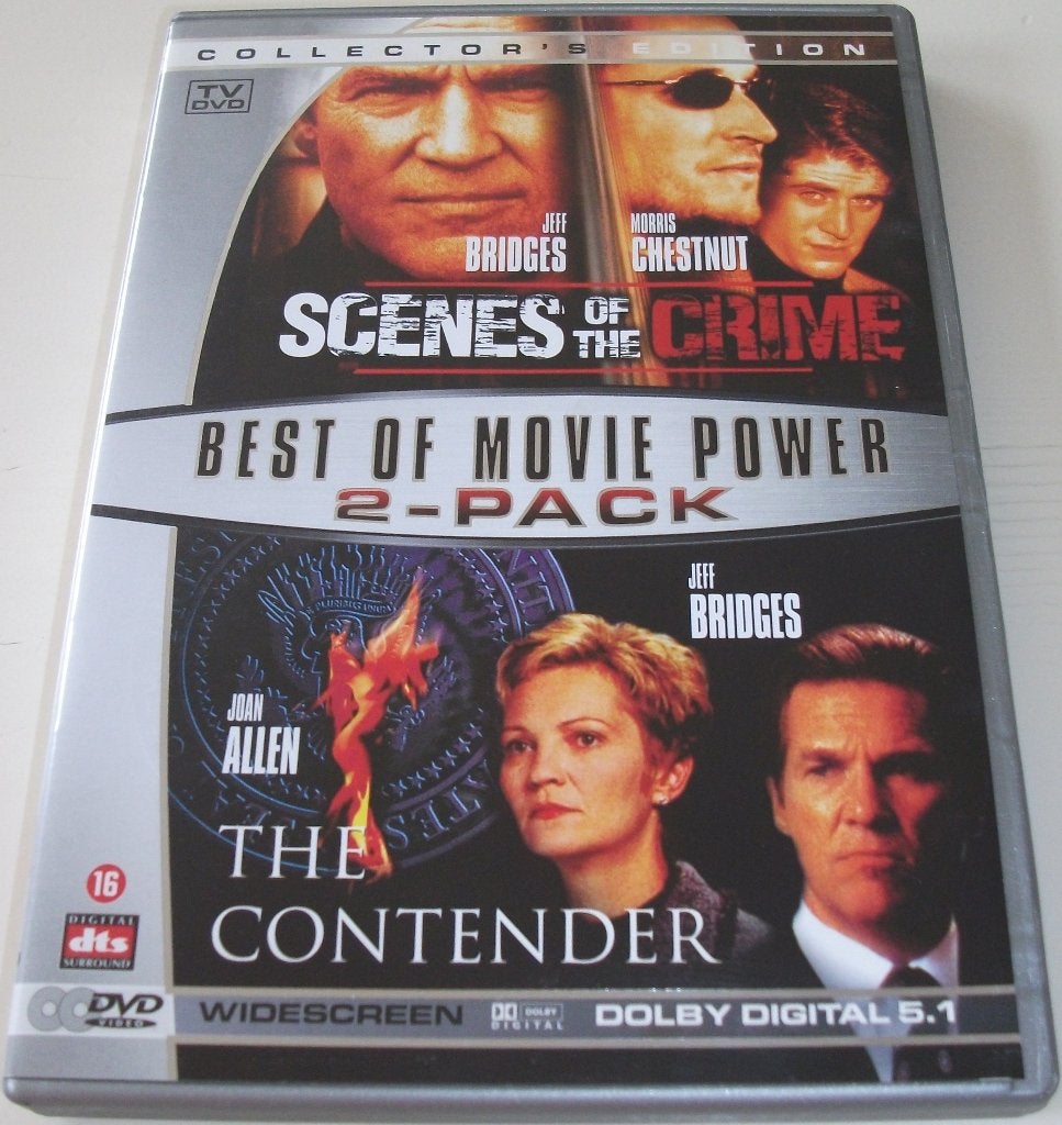 Dvd *** SCENES OF THE CRIME & CONTENDER *** 2-Disc Boxset, Cd's en Dvd's, Engels, Speciale editie, Nederlands, Overige genres