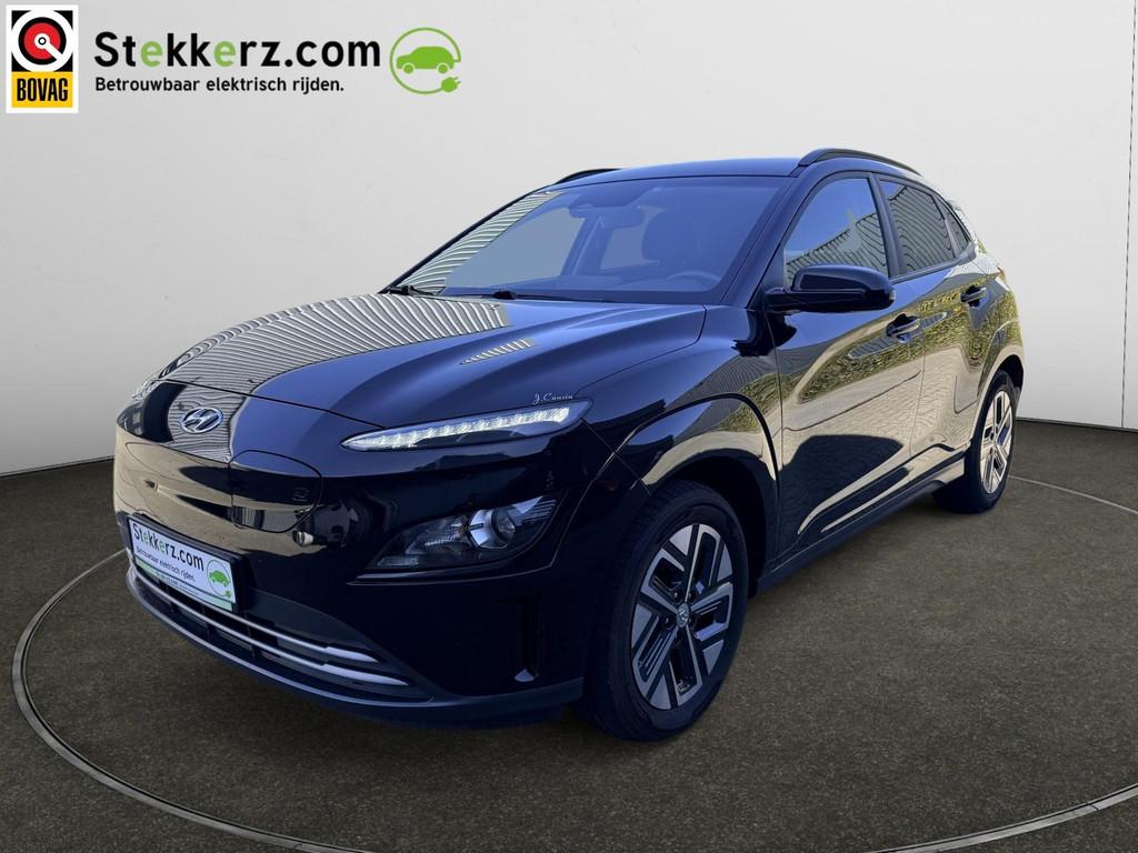 Hyundai Kona EV Comfort 64 kWh, Auto's, Hyundai, 12 maanden, Stof, Gebruikt, Zwart