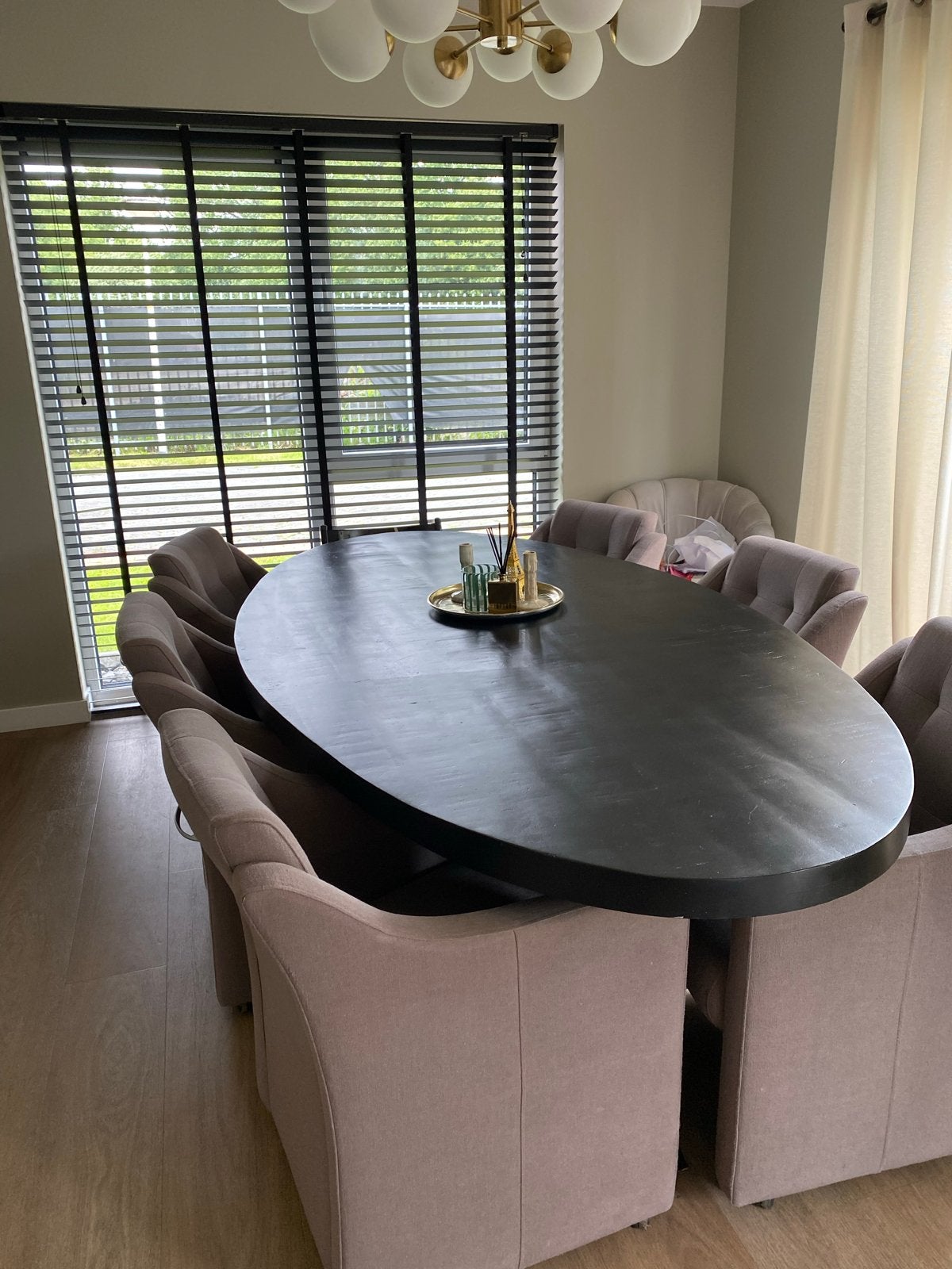 Eettafel + 6 eetkamerstoelen set, Ophalen of Verzenden