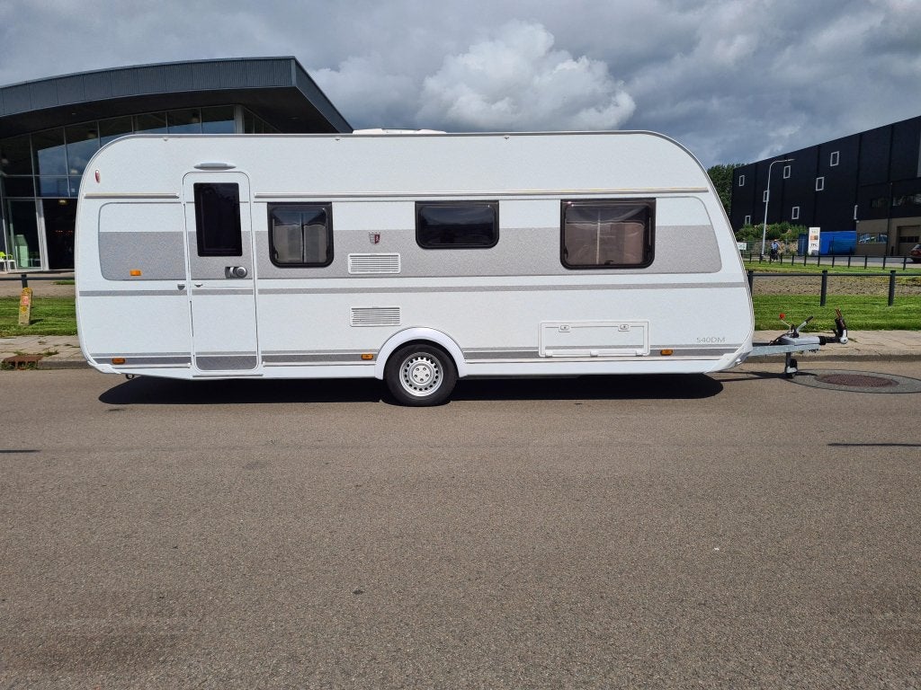 Tabbert Da Vinci 540 DM, Caravans en Kamperen, Caravans, Bedrijf, Treinzit, Ringverwarming, Tot en met 5