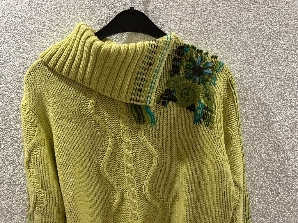 Trui Monari. z.g.a.n. groen. maat 40. 14072026, Kleding | Dames, Monari, Zo goed als nieuw, Groen, Ophalen