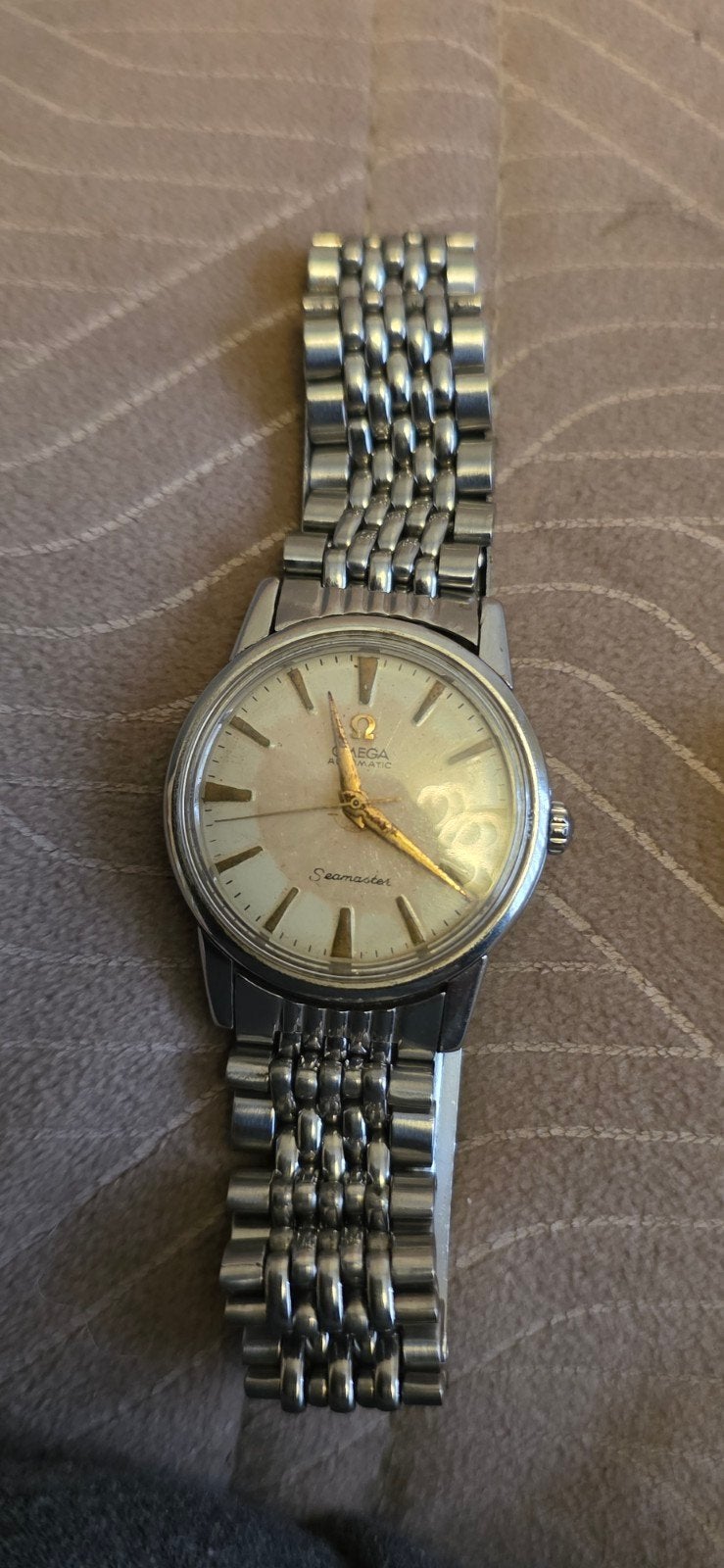 Omega seamaster, Ophalen of Verzenden, Gebruikt, Overige merken