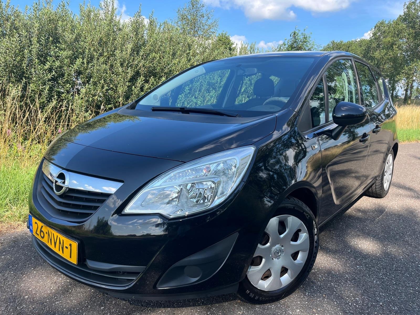 Opel Meriva 1.4 | Airco | Cruise | Trekhaak | APK juli 2027, Auto's, Voorwielaandrijving, Euro 5, Gebruikt, 680 kg