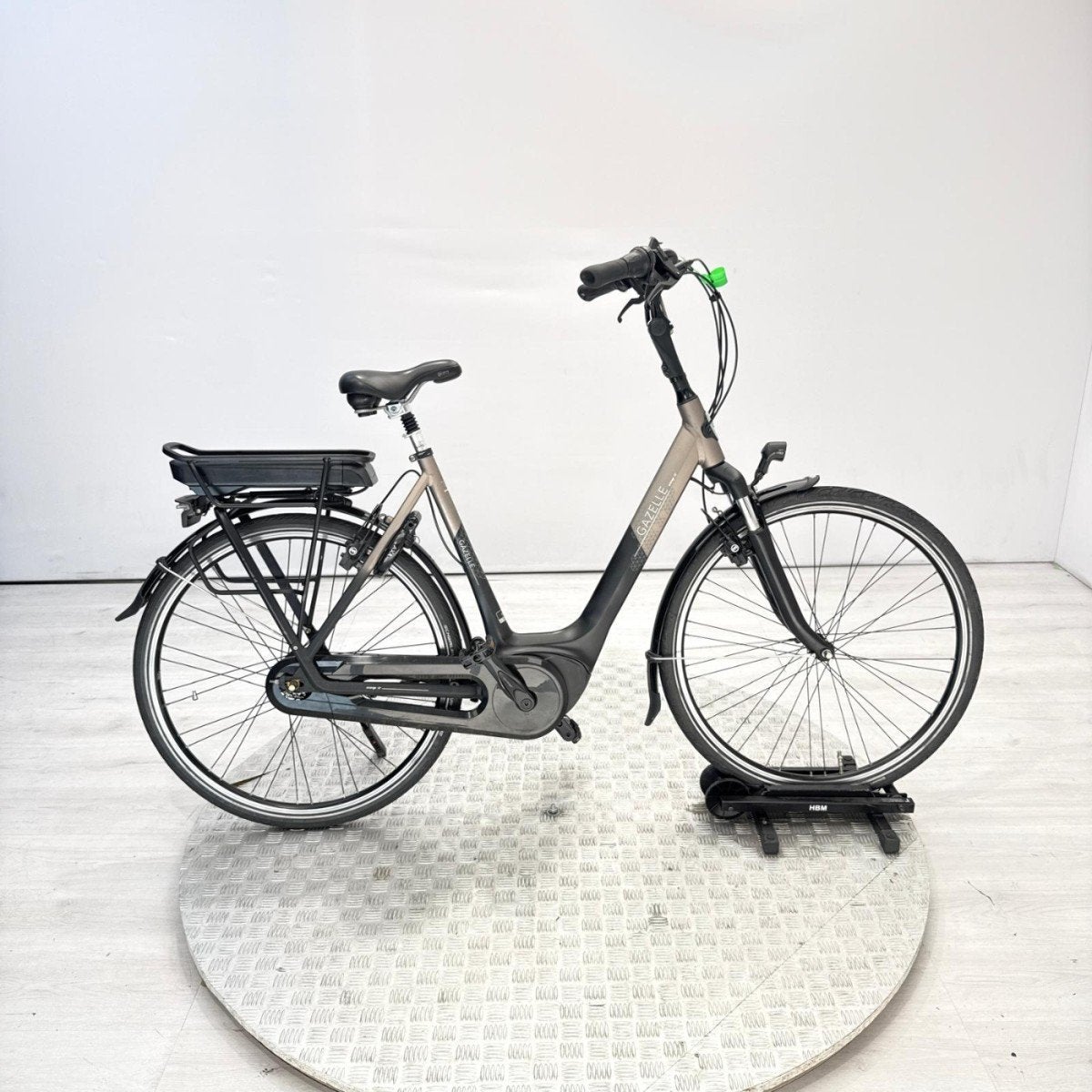 Gazelle grenoble | 16.864 km | 400wh Dames zwart 57cm, Ophalen, Gebruikt, -, -
