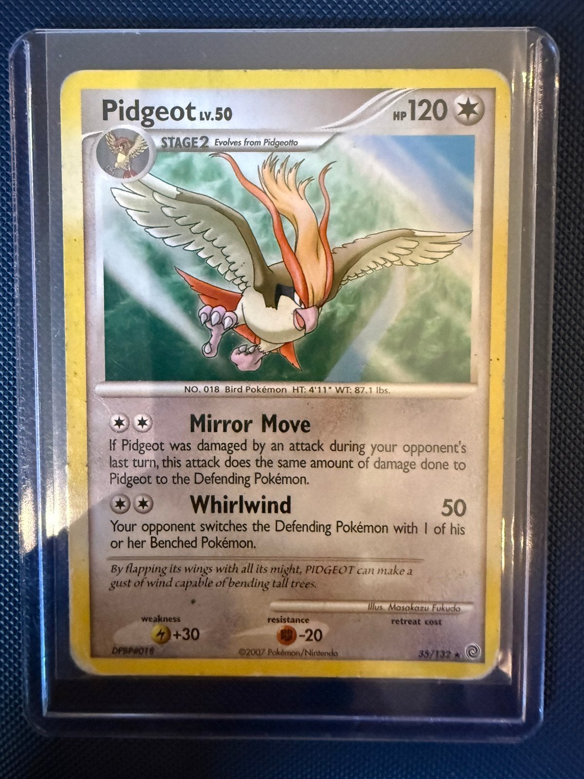 Pokemon Pidgeot 35, Ophalen, Gebruikt