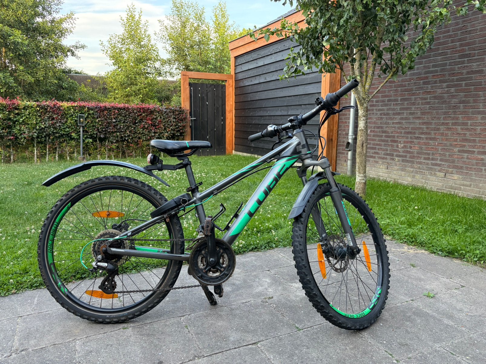 Cube race 240 disc, Ophalen, 24 inch of meer, Gebruikt, Aluminium
