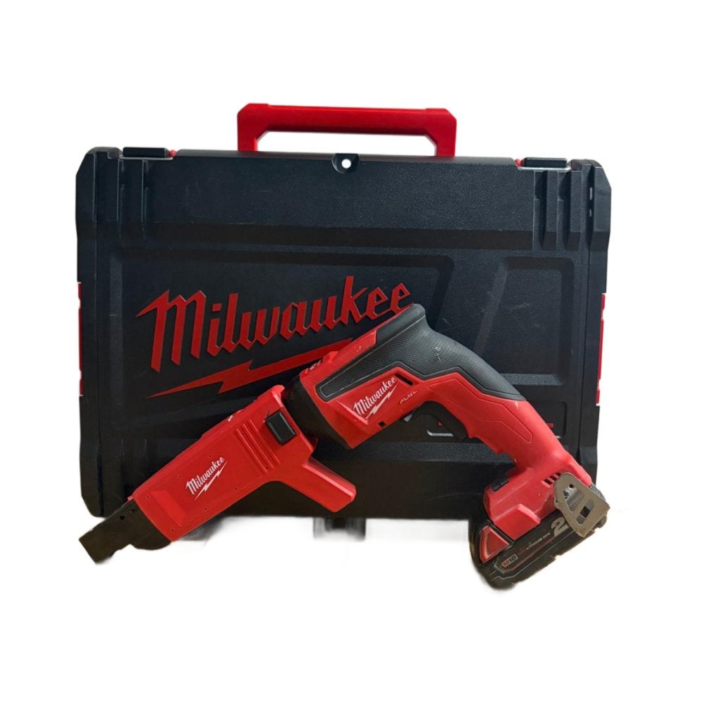 Milwaukee M18 FSGC-202X 18V Schroefautomaat - Nette staat, Milwaukee, Gebruikt, Support@milwaukee.com, Milwaukee Electric Tool Corporation, 13135 W. 
Lisbon Road, Brookfield, WI 53005
USA