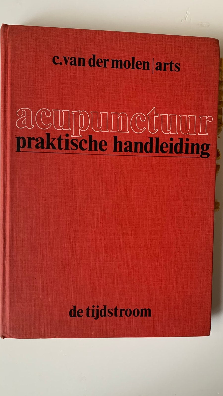 Acupunctuur praktische handleiding, Ophalen of Verzenden, Gelezen, Overige typen